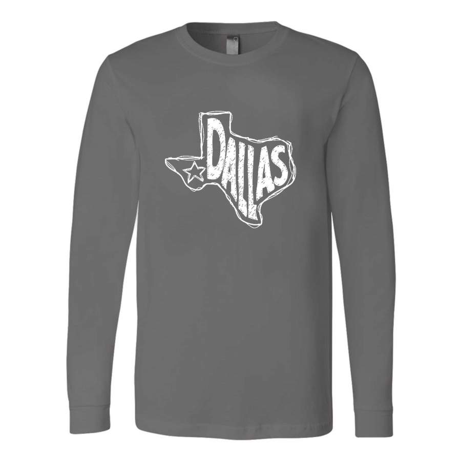 Dallas Texas City State Long Sleeve T-Shirt