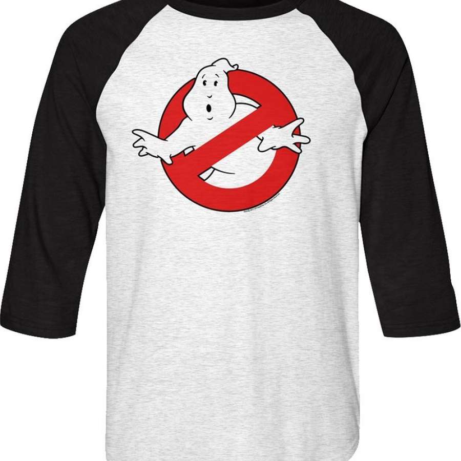 Logo Ghostbusters Raglan Baseball Shirt