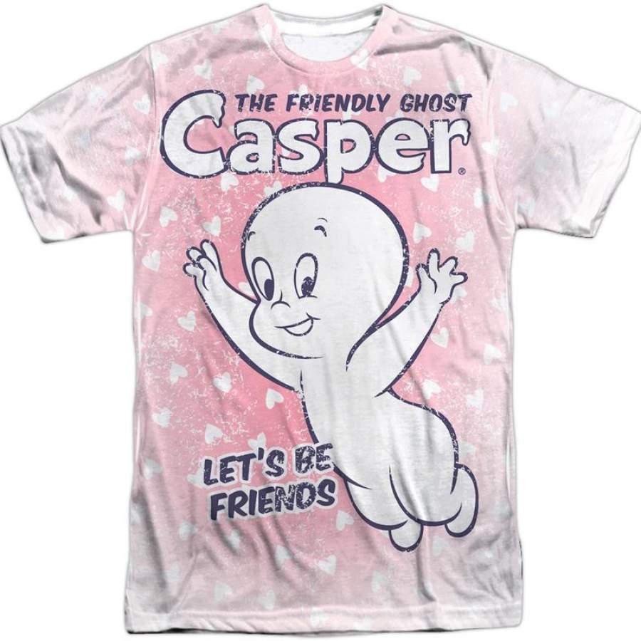 Let’s Be Friends Casper The Friendly Ghost T-Shirt