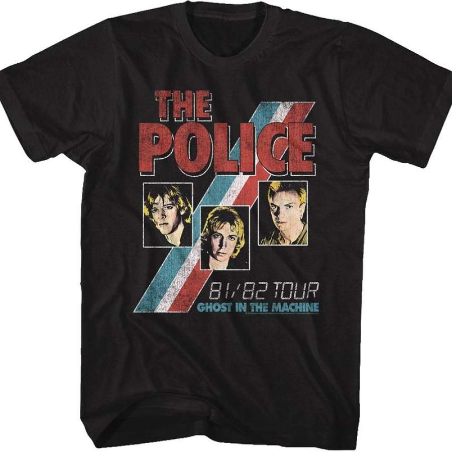 Ghost In The Machine Tour The Police T-Shirt