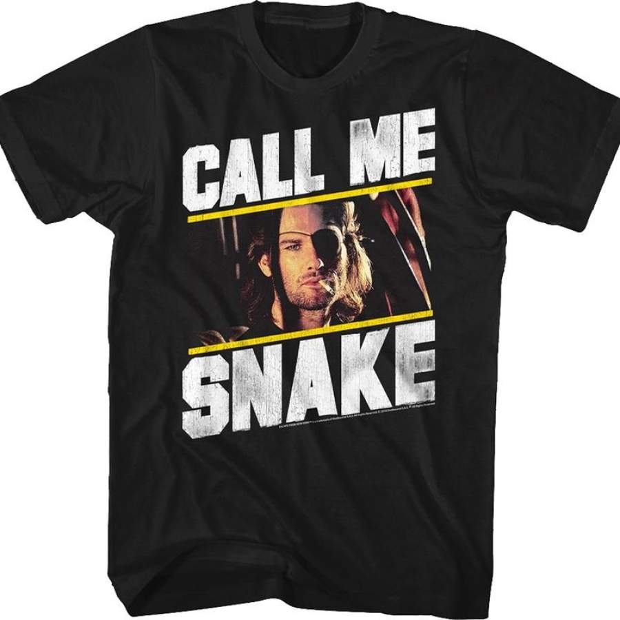 Call Me Snake Escape From New York Shirt