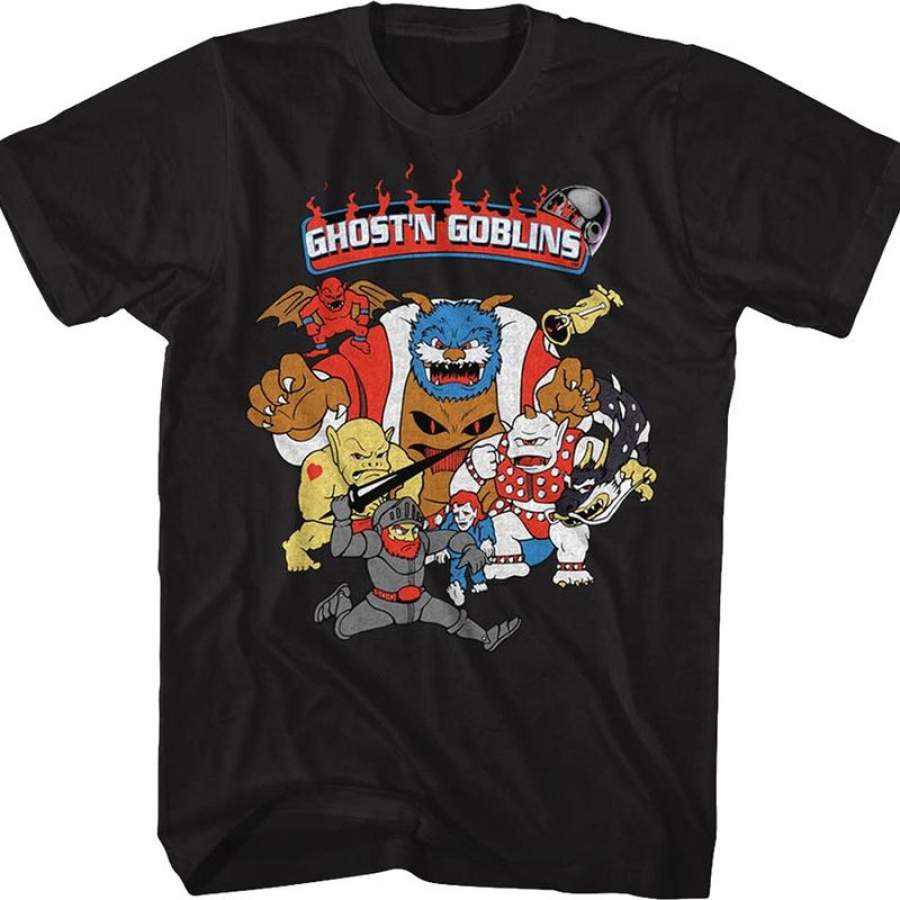 Arcade Flyer Ghosts ‘N Goblins T-Shirt