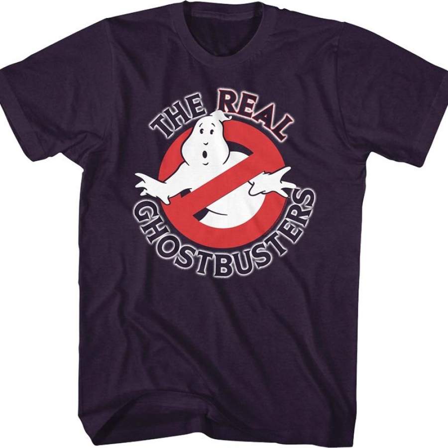 No Ghost Logo Real Ghostbusters Shirt