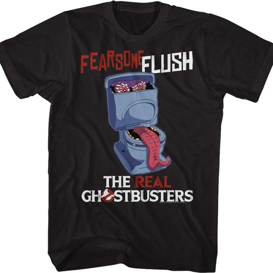 Fearsome Flush Real Ghostbusters T-Shirt