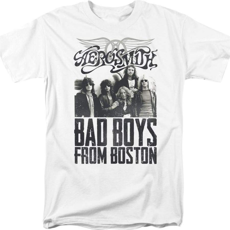 Bad Boys From Boston Aerosmith T-Shirt