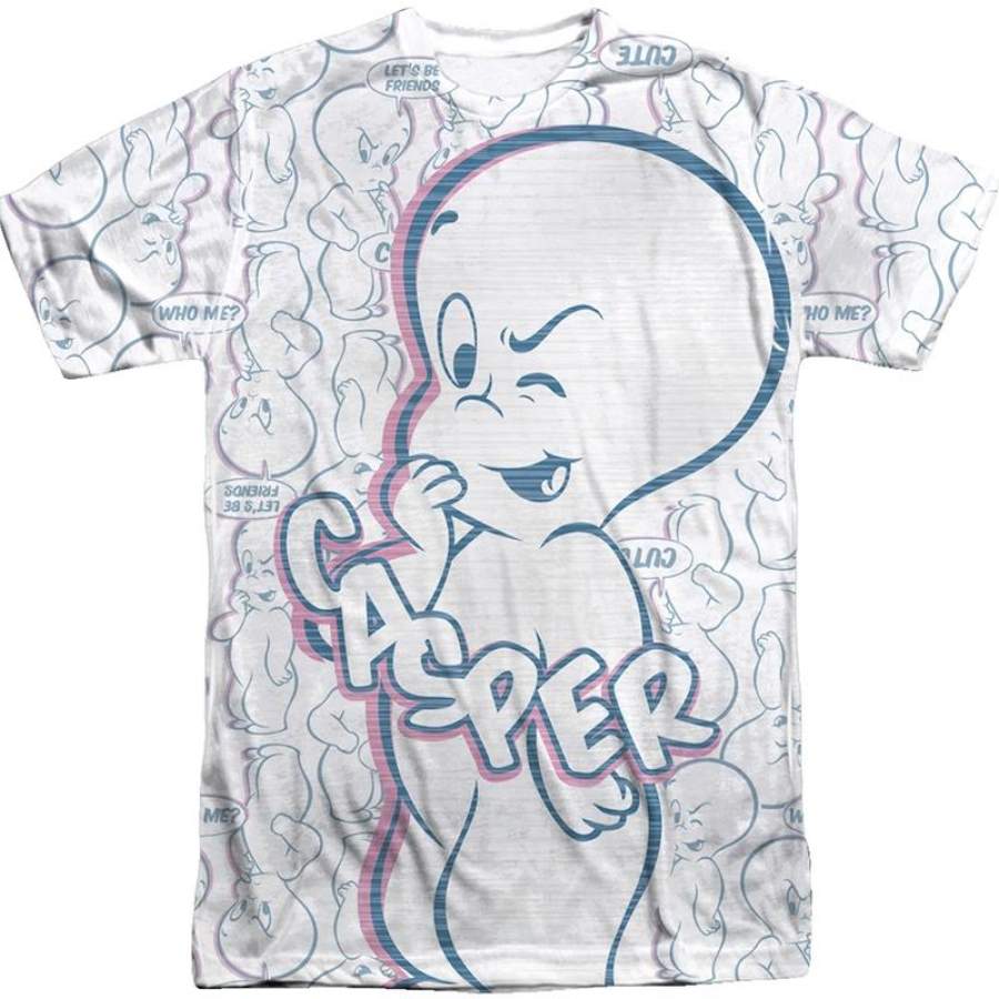 Collage Casper the Friendly Ghost T-Shirt