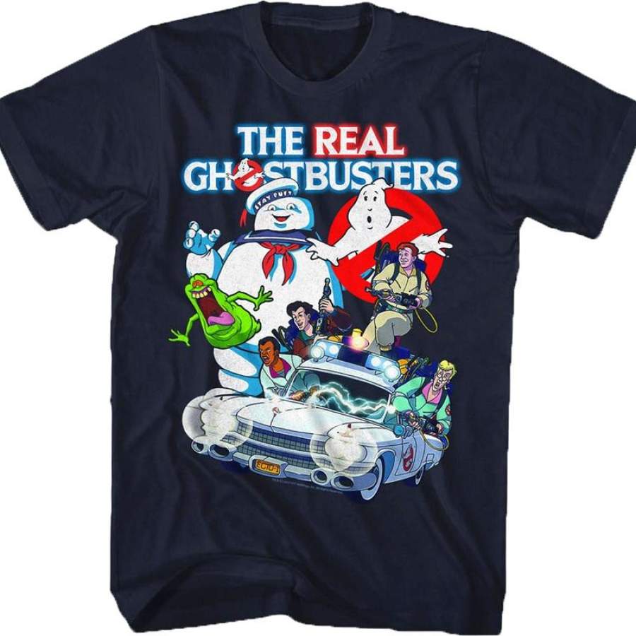 Collage Real Ghostbusters T-Shirt