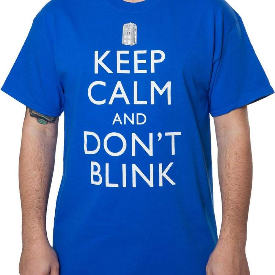 Dont Blink Doctor Who Shirt