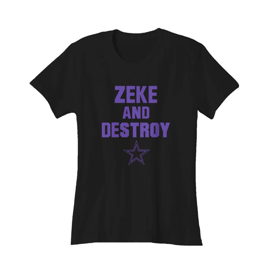 Feed The Zeke Ezekiel Elliott Dallas Cowboys Football Team Funny Humor Women’s T-Shirt