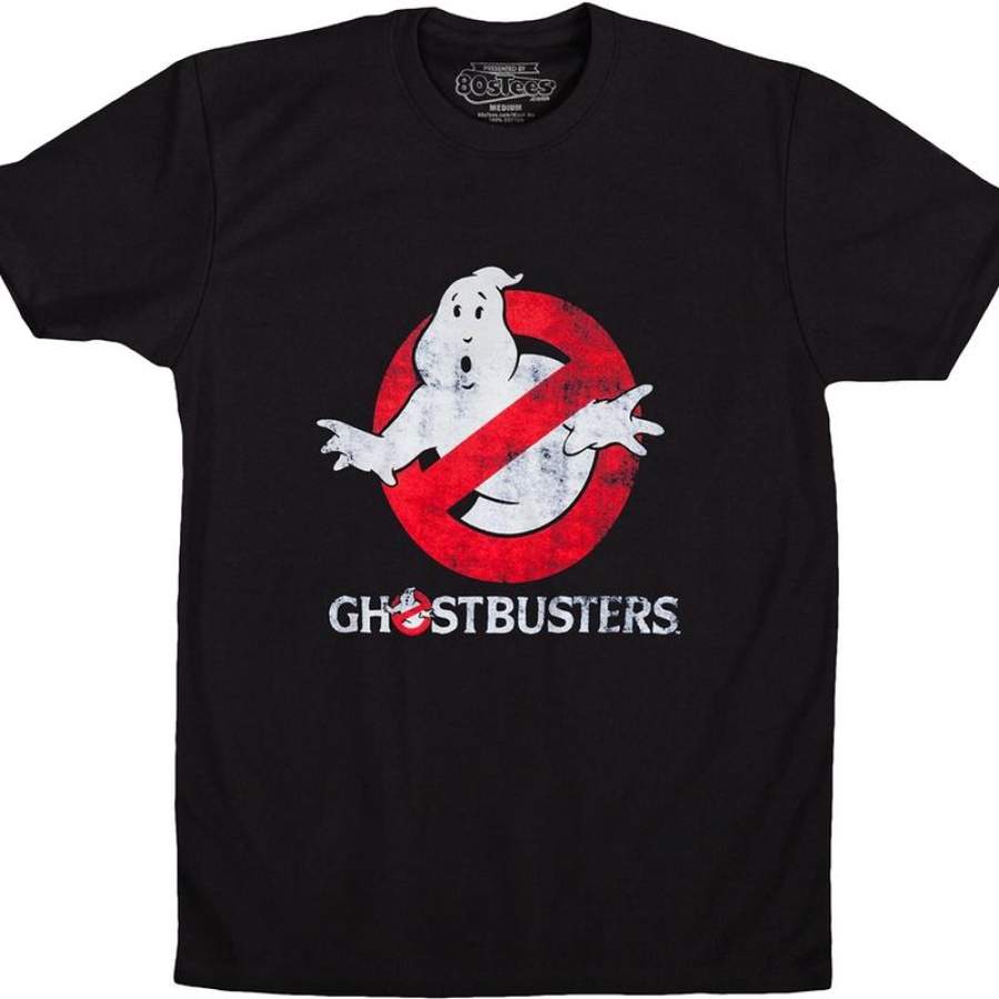 Distressed Glowing Ghostbusters T-Shirt