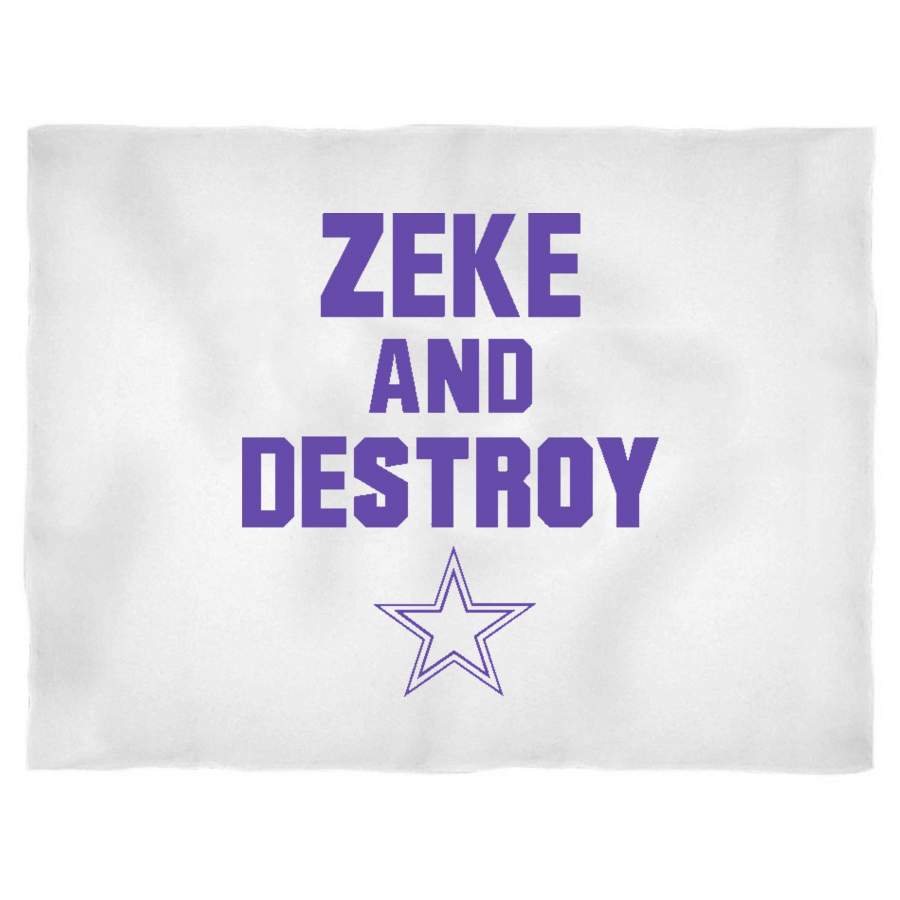 Feed The Zeke Ezekiel Elliott Dallas Cowboys Football Team Funny Humor Blanket