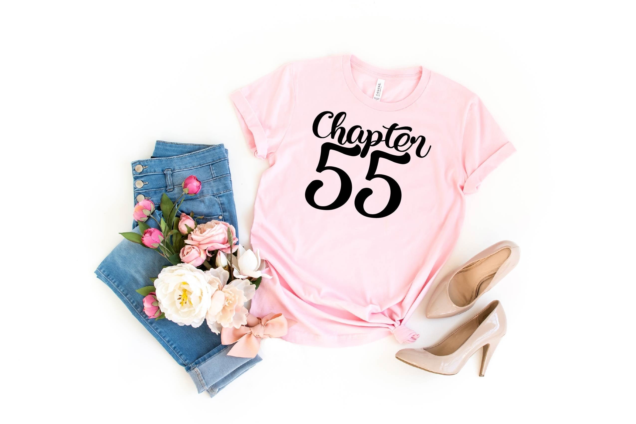 Chapter Fifty Five Shirt, 55Th Birthday Shirt, Fabulous Fifty Five Shirt, Birthday Shirts, Gift For Her, Gift For Him