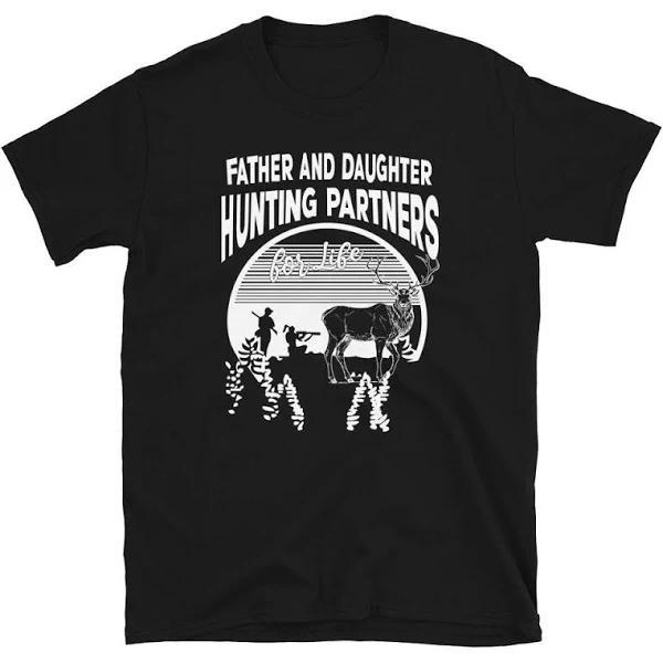 Hunting Father And Daughter Unisex T-Shirt, Hunting Trip Gift T Shirt, Gift For Him, Graphic Tshirt, Hunting Lovers