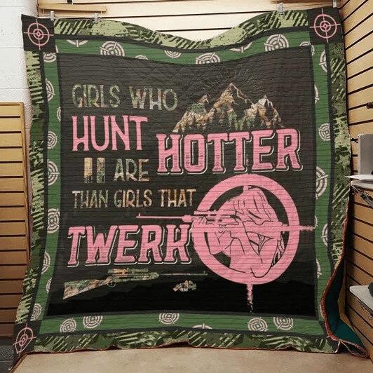 Hunting Girls Who Hunt Are Hotter Than Girls That Tweak Fleece Blanket