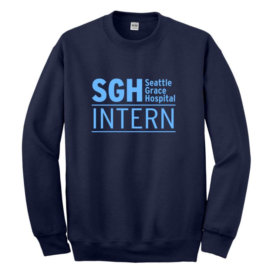 Crewneck Intern Seattle Grace Hospital Unisex Sweatshirt