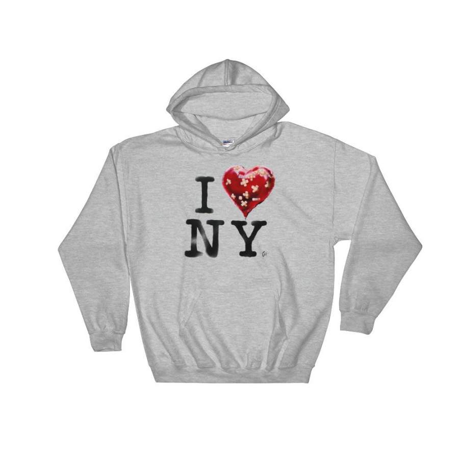 Banksy I Love NY New York Hoodie