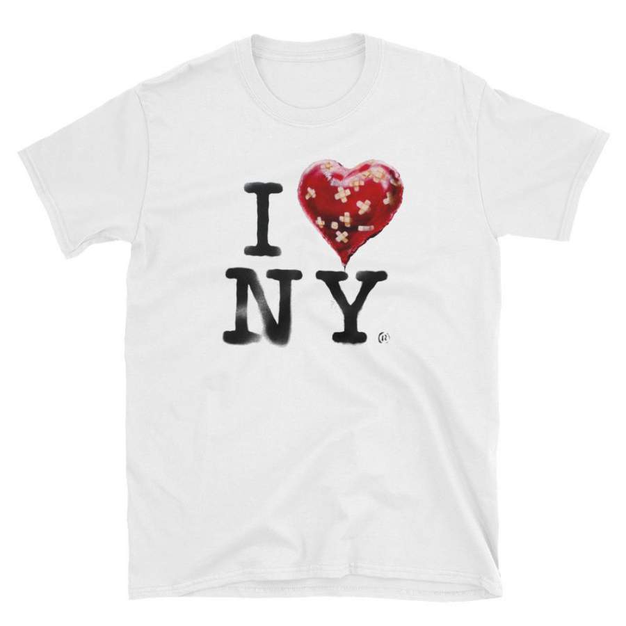 Banksy Inspired i Love New York T-Shirt