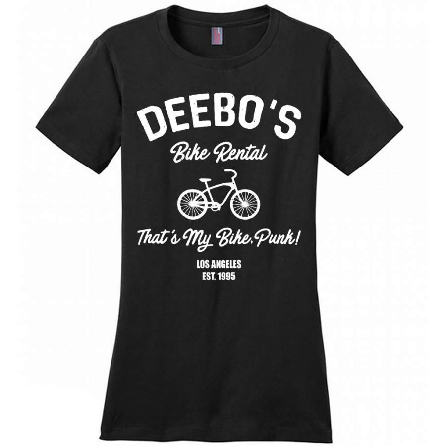 Deebo’s Bike Rental That’s My Bike Punk Los Angeles Est1995 B – District Made Women Shirt