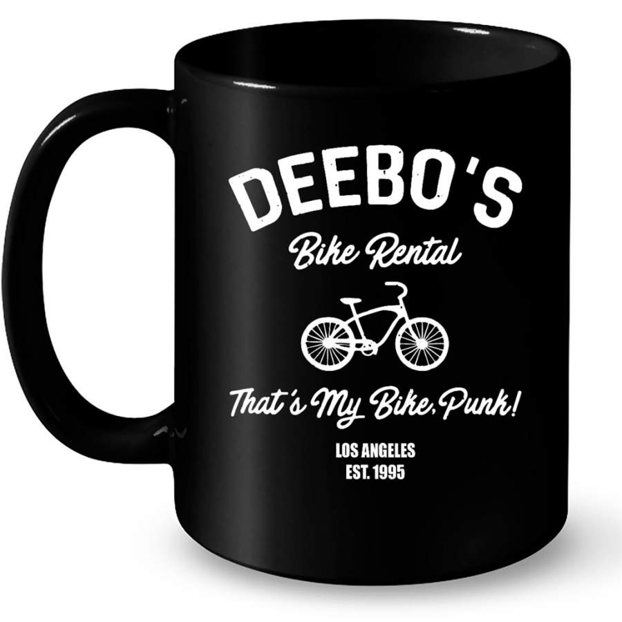 Deebo’s Bike Rental That’s My Bike Punk Los Angeles Est1995 B – Full-Wrap Coffee Black Mug