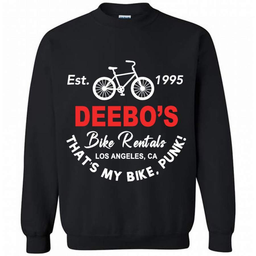 Deebo’s Bike Rentals Los Angeles Ca That My Bike Punk 3 B – Gildan Crewneck Sweatshirt