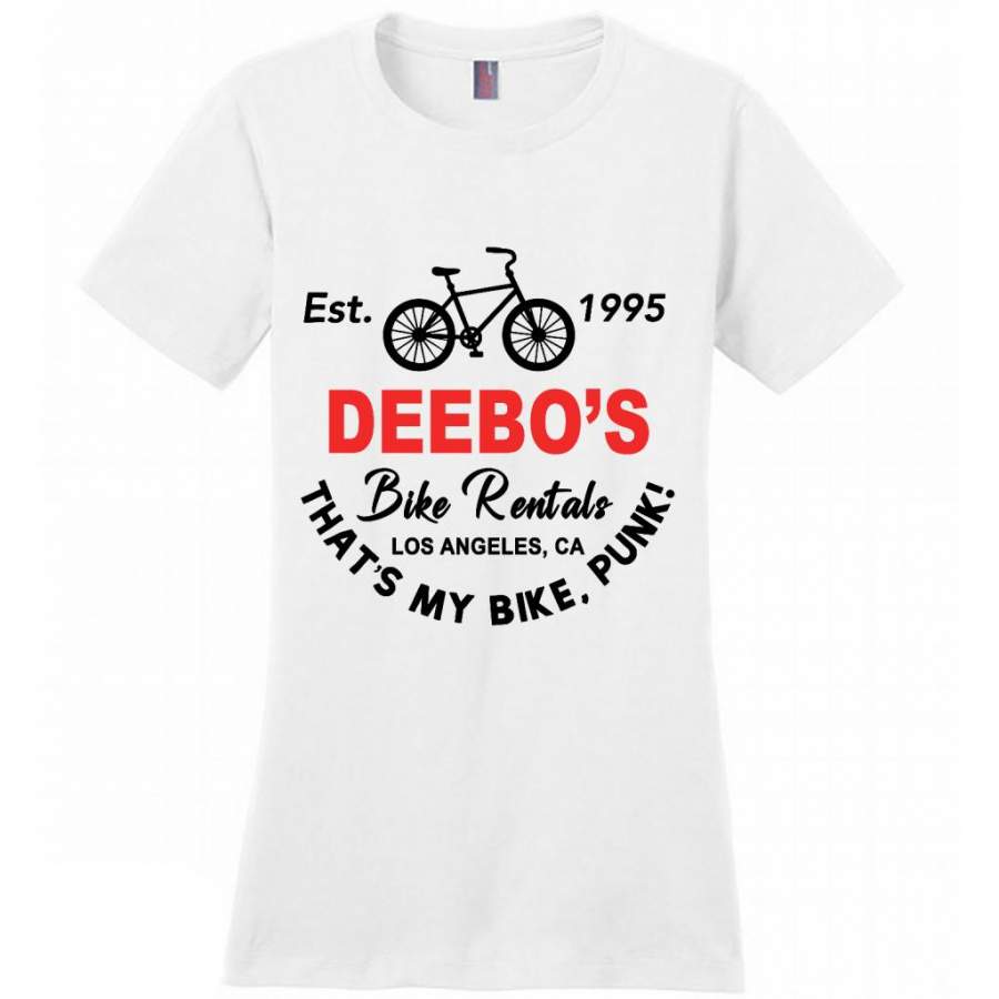 Deebo’s Bike Rentals Los Angeles Ca That My Bike Punk 3 w – District Made Women Shirt