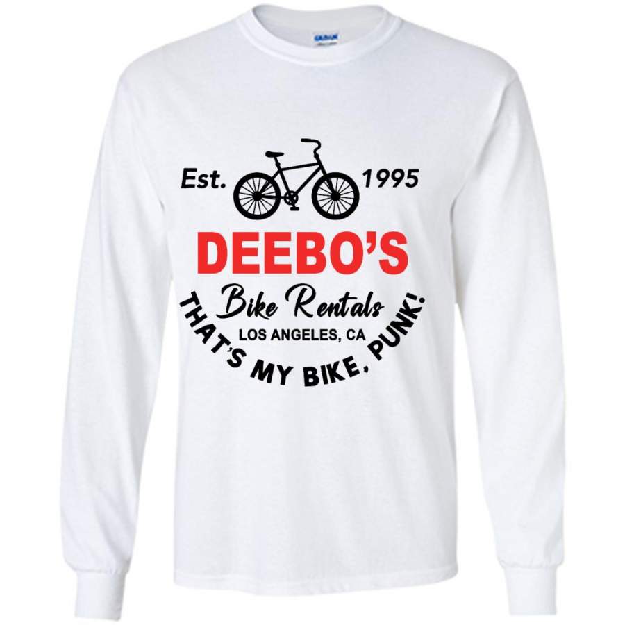 Deebo’s Bike Rentals Los Angeles Ca That My Bike Punk 3 w – Gildan Long Sleeve Shirt