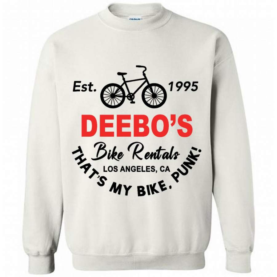 Deebo’s Bike Rentals Los Angeles Ca That My Bike Punk 3 w – Gildan Crewneck Sweatshirt