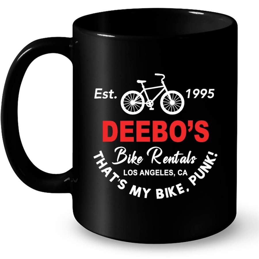 Deebo’s Bike Rentals Los Angeles Ca That My Bike Punk 3 B – Full-Wrap Coffee Black Mug