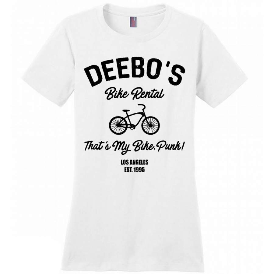 Deebo’s Bike Rental That’s My Bike Punk Los Angeles Est1995 W – District Made Women Shirt