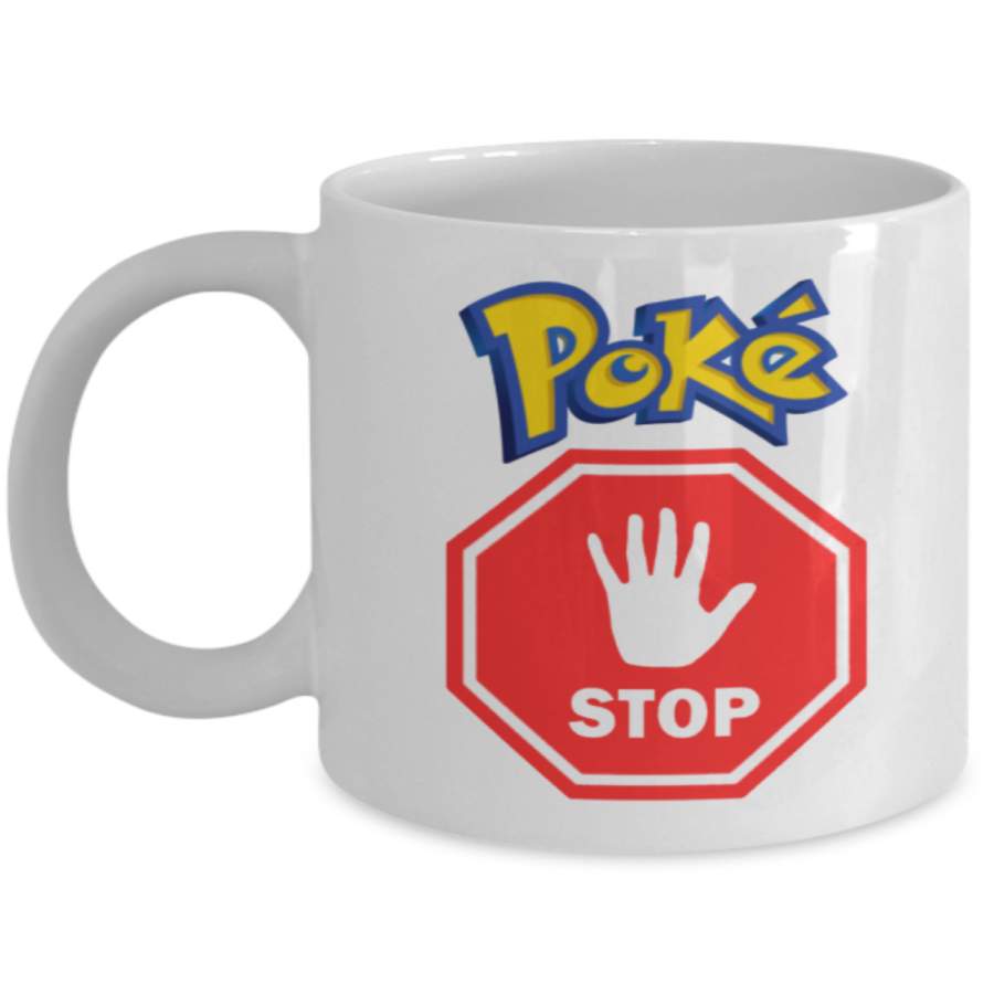 Pokemon Gifts-Pokemon Mug – Poke Stop White Mug