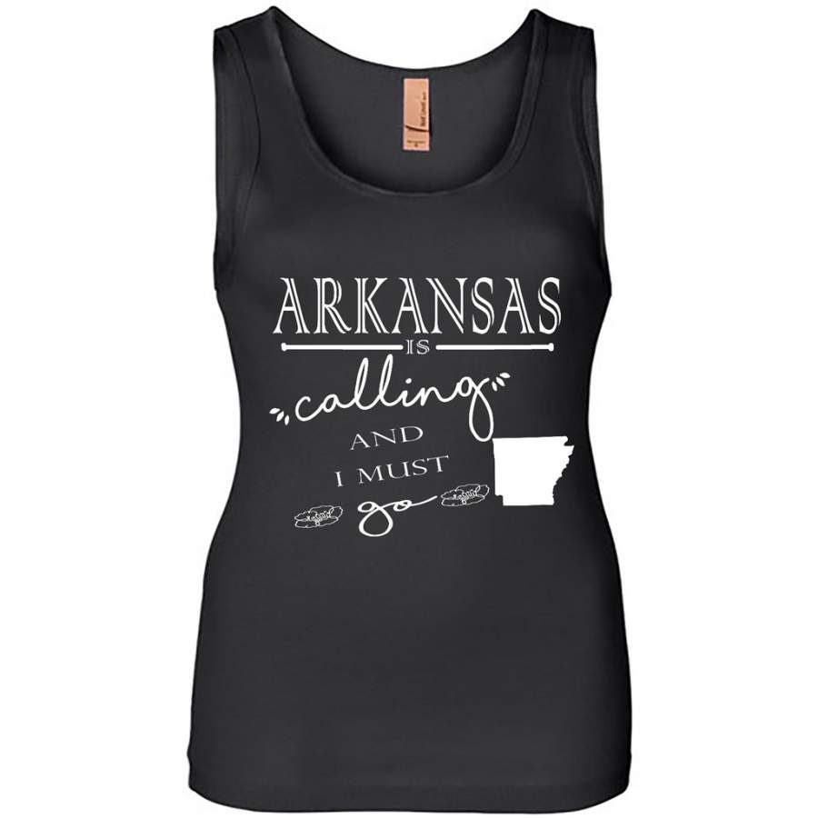 Arkansas Is Calling And I Must Go – Womens Jersey Tank