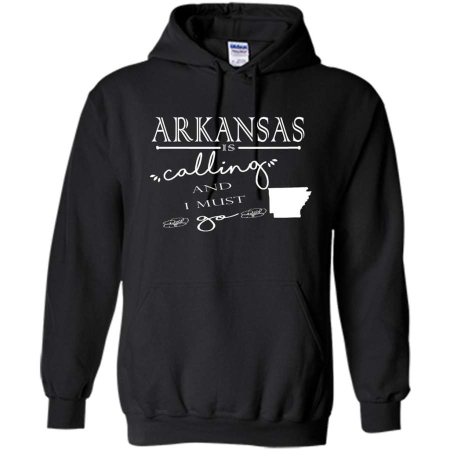 Arkansas Is Calling And I Must Go – Gildan Heavy Blend Hoodie