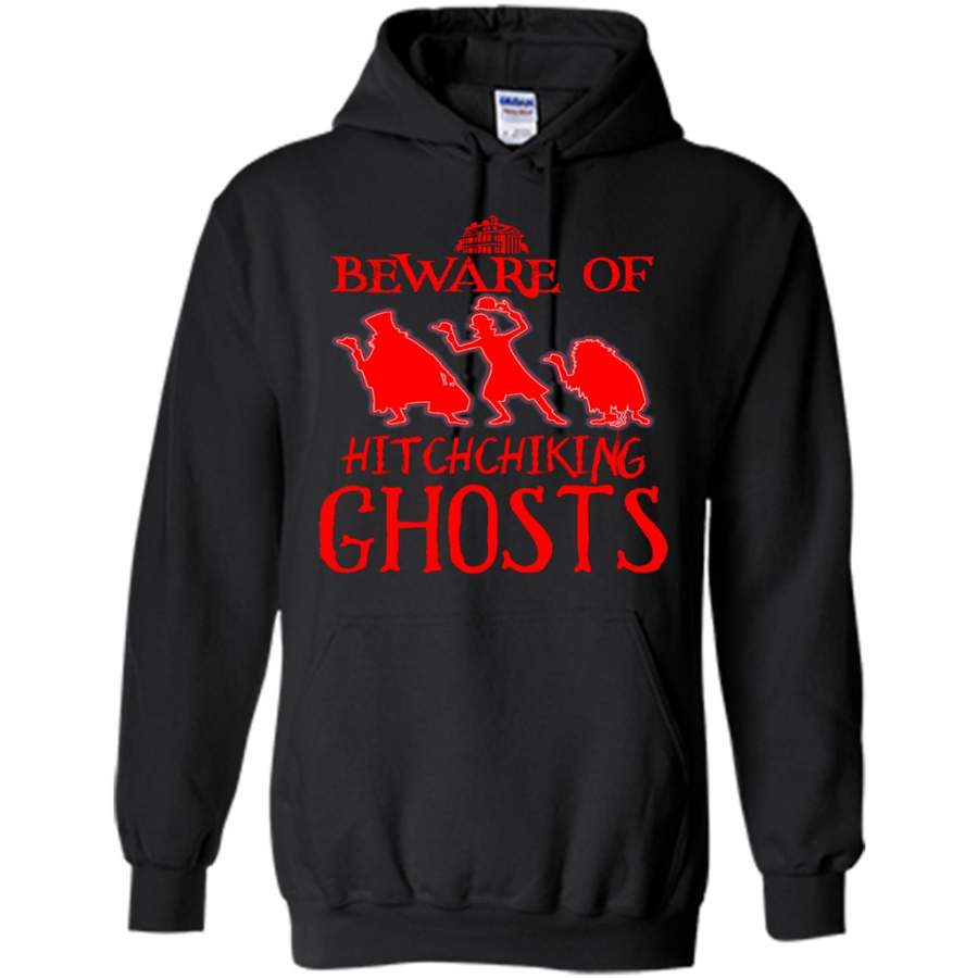 Beware of Hitchchiking Ghosts, Halloween Costume – Gildan Heavy Blend Hoodie