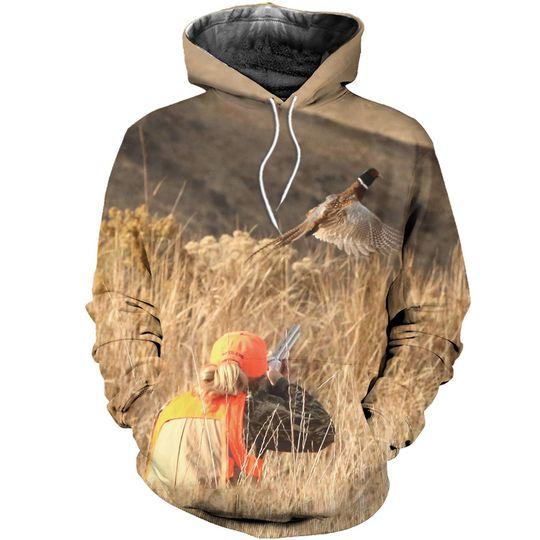 Hunting Pheasant Camouflage Unique 3D All Over Print | For Men & Women | Adult | Ho1655