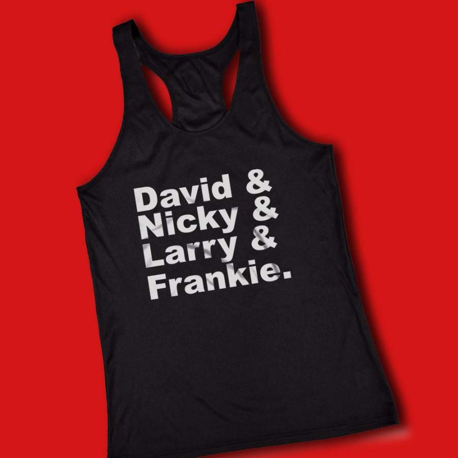 Dj Legends Foundation Of Dj Culture Here With David Mancuso Nicky Siano Larry Levan And Frankie Knuckles Paradise Garage New York Women’S Tank Top