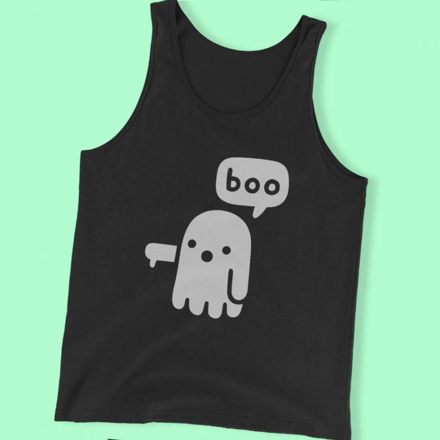 Boo Ghost Of Disapproval Men’S Tank Top