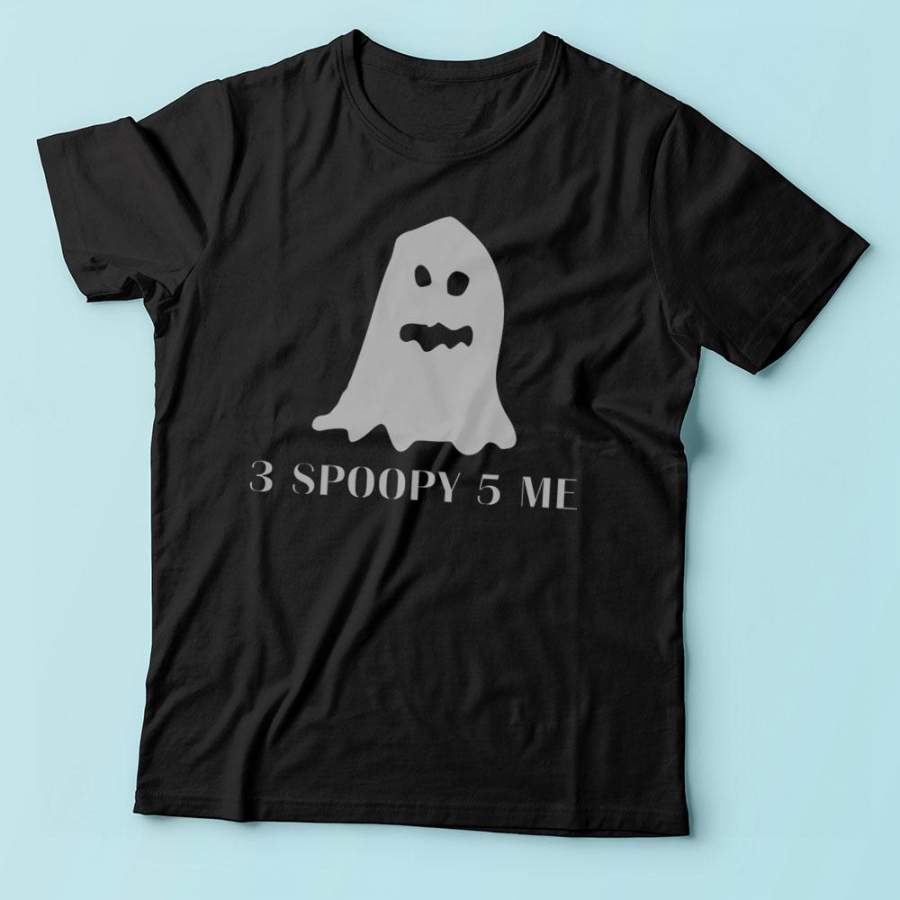 3 Poppy 5 Me Spooky Ghost Men’S T Shirt