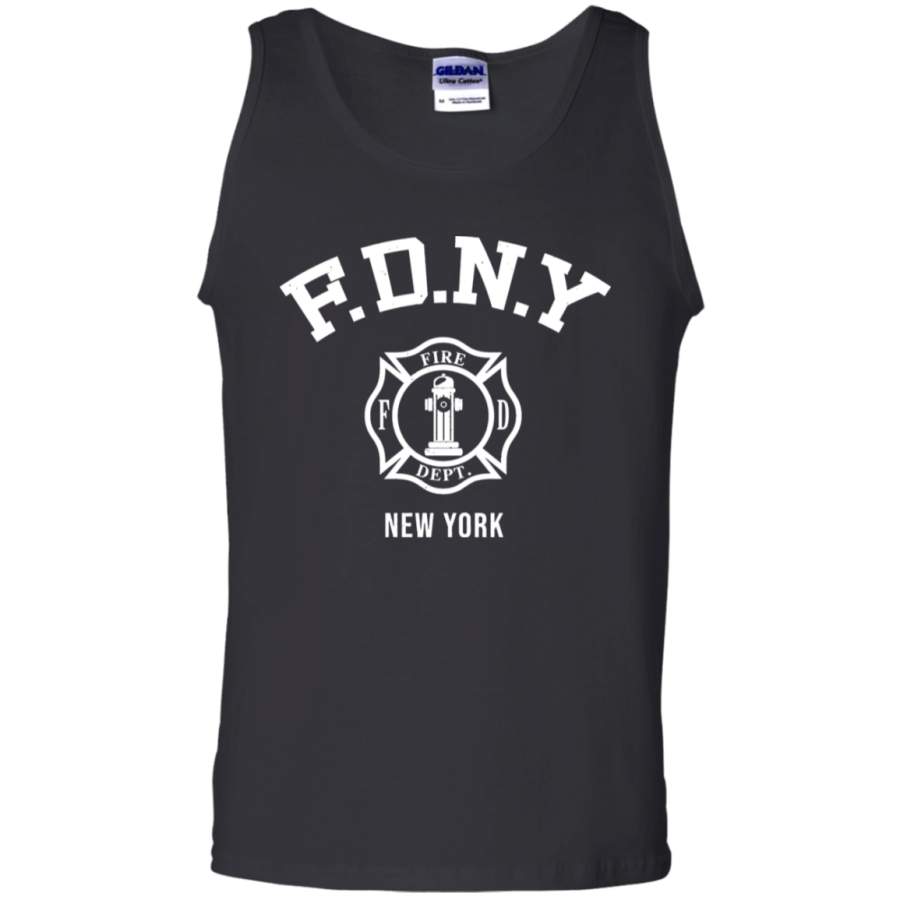 AGR FDNY Firefighter New York Fire Firefighters Mens Tank Top