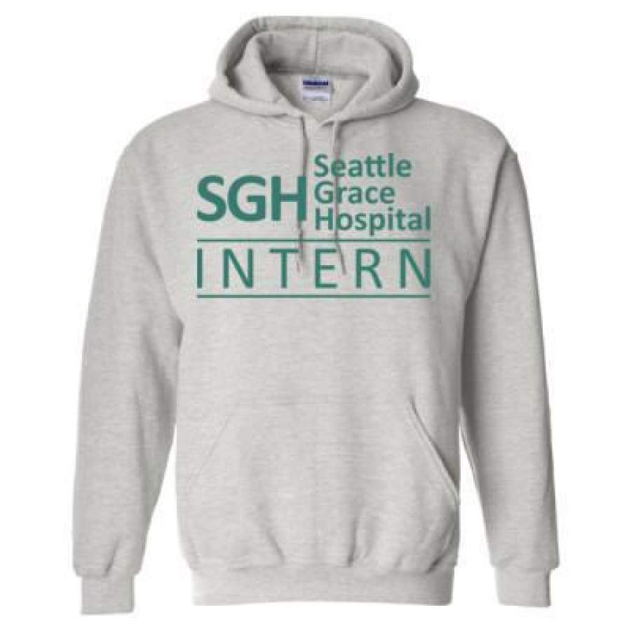 AGR Grey’s Anatomy SGH Seattle Grace Hospital Intern – Heavy Blend? Hooded Sweatshirt