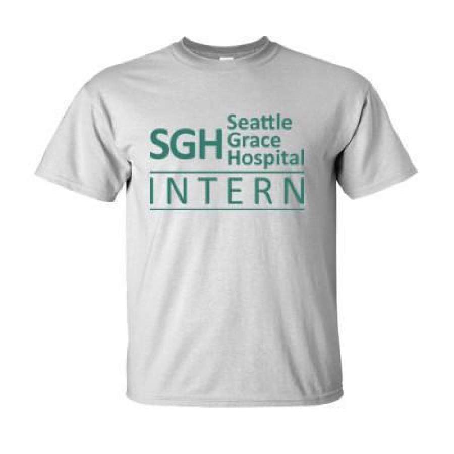 AGR Grey’s Anatomy SGH Seattle Grace Hospital Intern – Ultra-Cotton T-Shirt