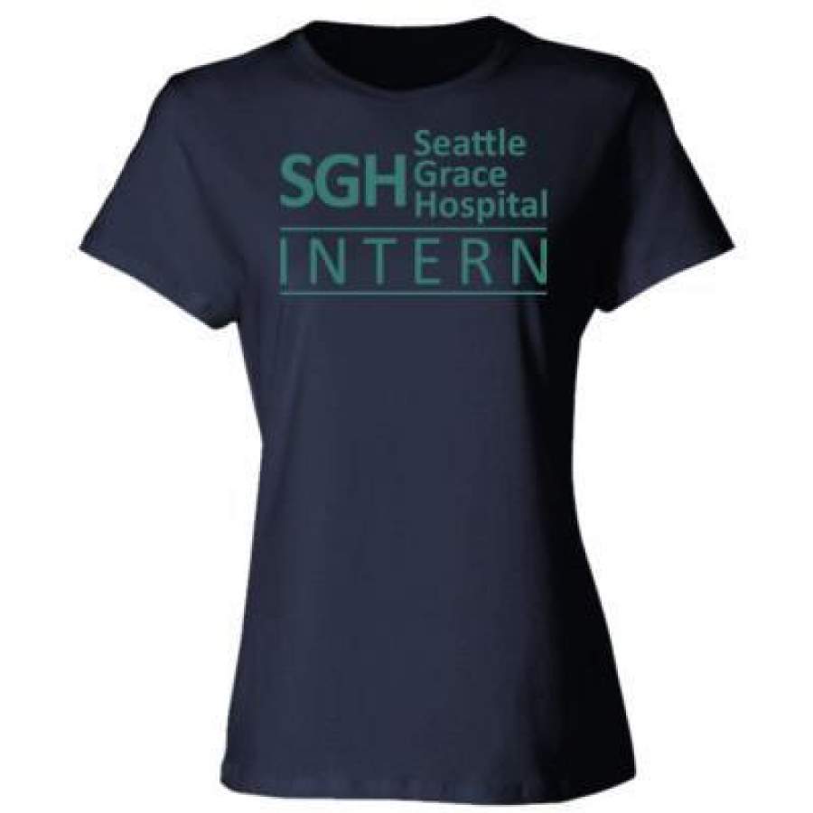 AGR Grey’s Anatomy SGH Seattle Grace Hospital Intern – Ladies’ Cotton T-Shirt