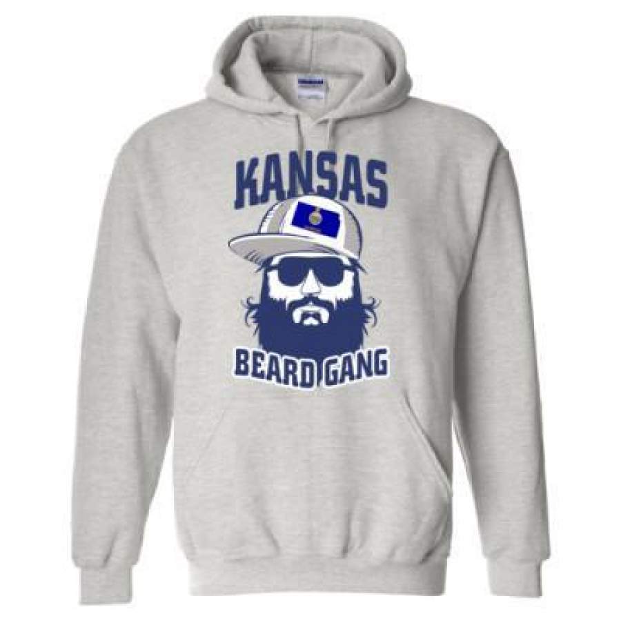 AGR Kansas Beard Gang – Heavy Blend? Hooded Sweatshirt