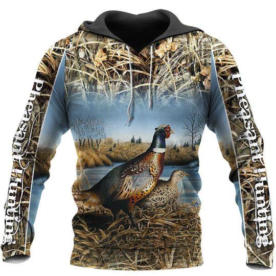 Pheasant Hunting Camouflage 3D All Over Print | For Men & Women | Adult | Ho1962