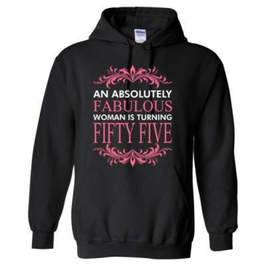 AGR An Absolutely Fabulous Woman Is Turning Fifty Five – Heavy Blend? Hooded Sweatshirt