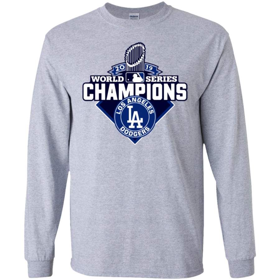 2019 World Champion Los Angeles Dodgers Long sleeves T-Shirt