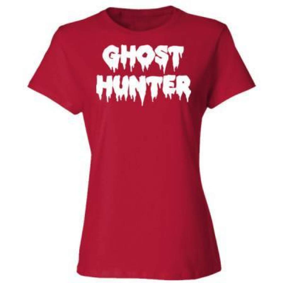 AGR Ghost Hunter Halloween – Ladies’ Cotton T-Shirt