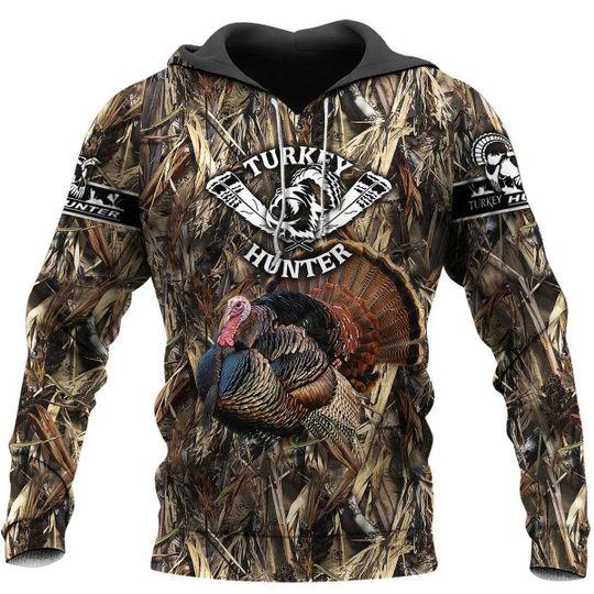 Camouflage Turkey Hunting Unique 3D All Over Print | For Men & Women | Adult | Ho2090