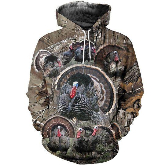 Turkey Hunting 3D All Over Print | For Men & Women | Adult | Ho2146