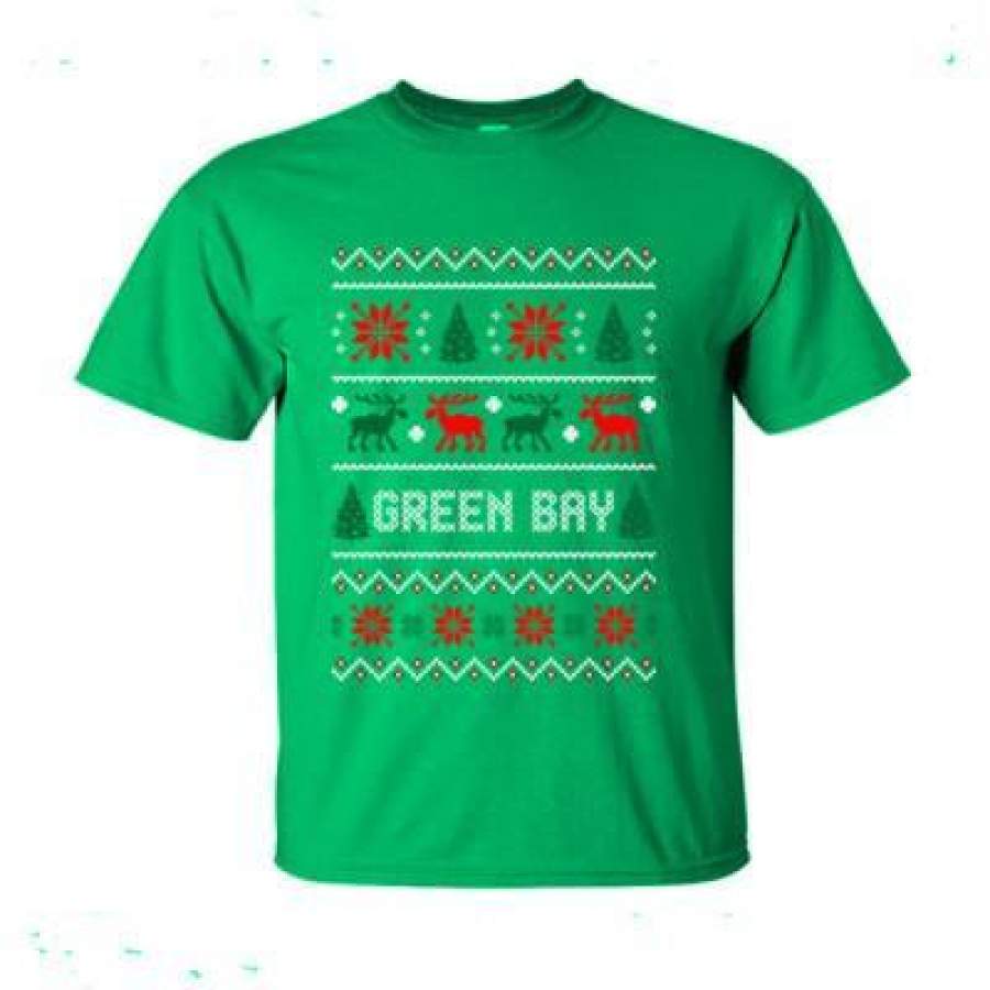 AGR Green Bay Ugly Christmas Sweater Xmas – Ultra-Cotton T-Shirt