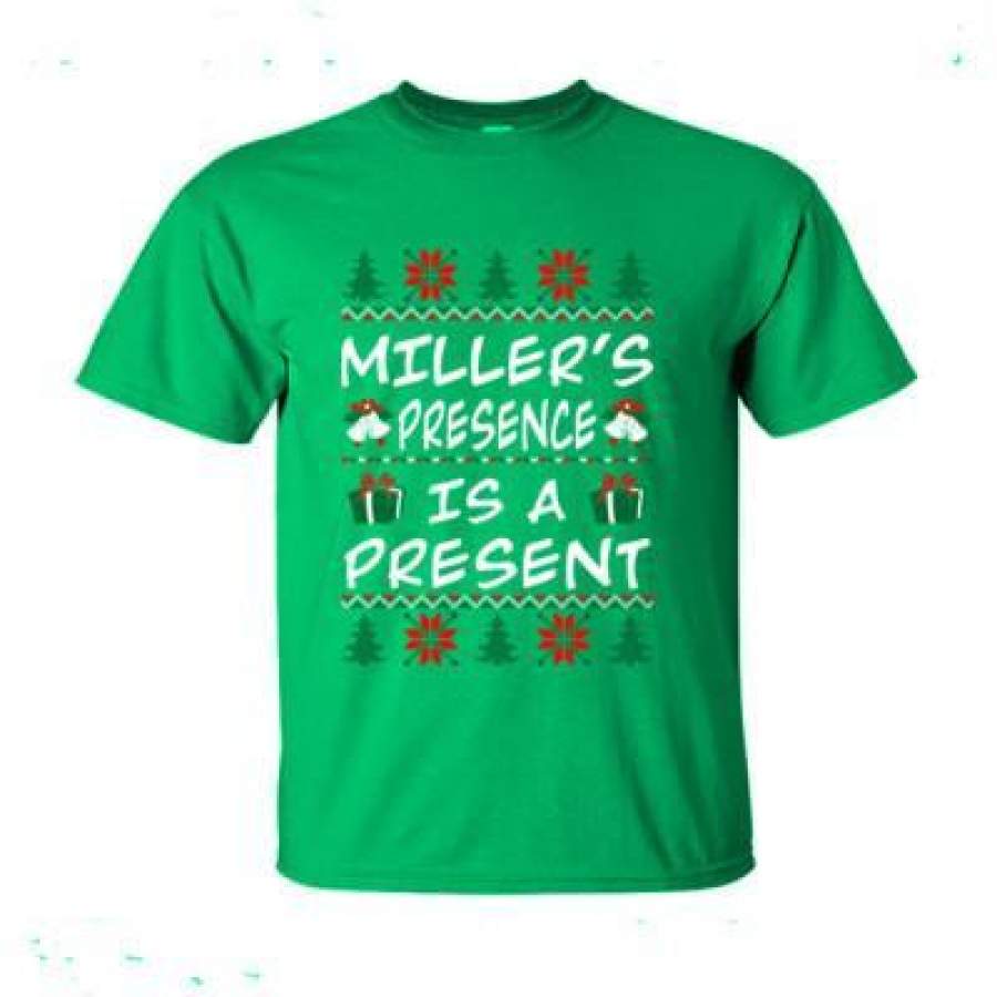 AGR Millers Presence Is A Present – Ultra-Cotton T-Shirt